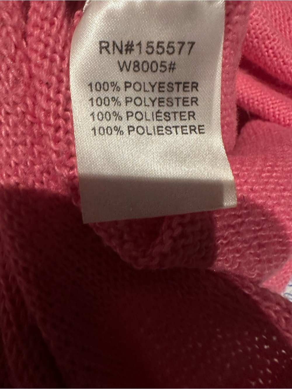 Miracle Pink Crewneck Sweater with 'Champagne Please' Script - Picture 10 of 11